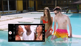 Orgy By The Pool - Scarlet Domingo, Anya Krey