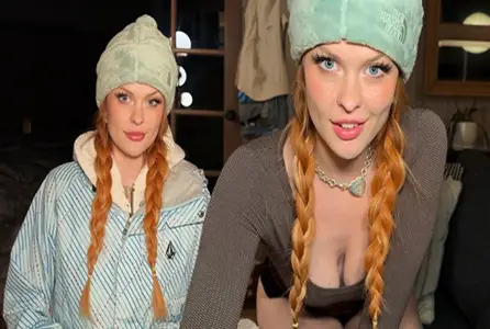 POUB-4249 我的车被困在雪地里，我很冷”大奶陌生人需...