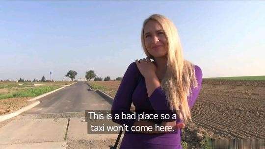 【户外搭讪系列】与金发少女户外野战